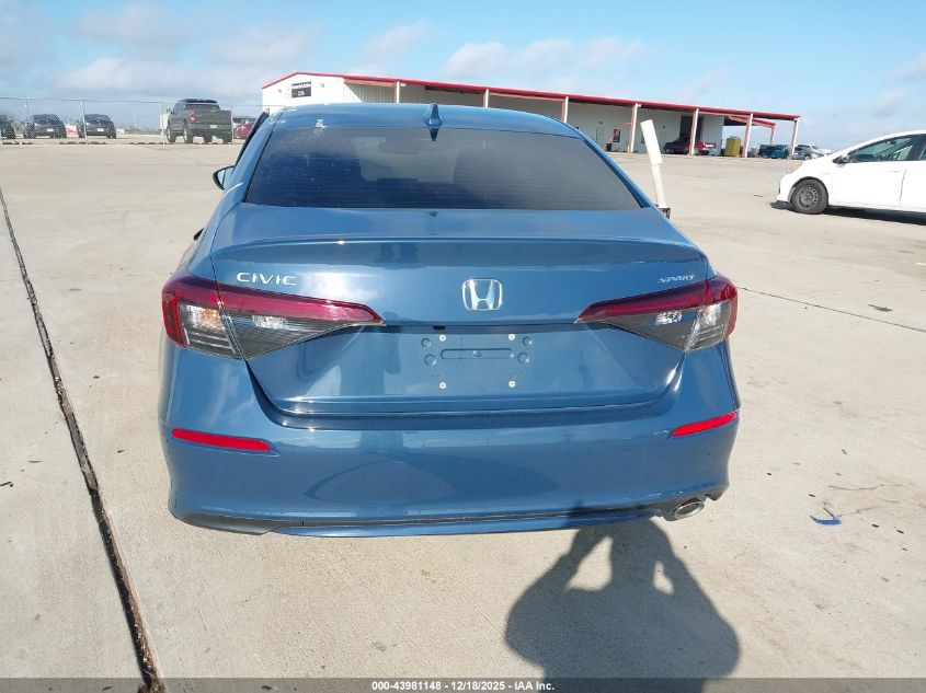 2025 Honda Civic Sport VIN: 2HGFE2F55SH579903 Lot: 43981148