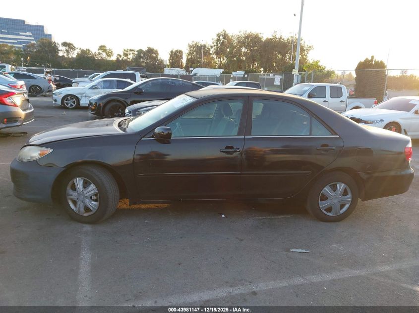 2005 Toyota Camry Le VIN: 4T1BE32K25U025004 Lot: 43981147