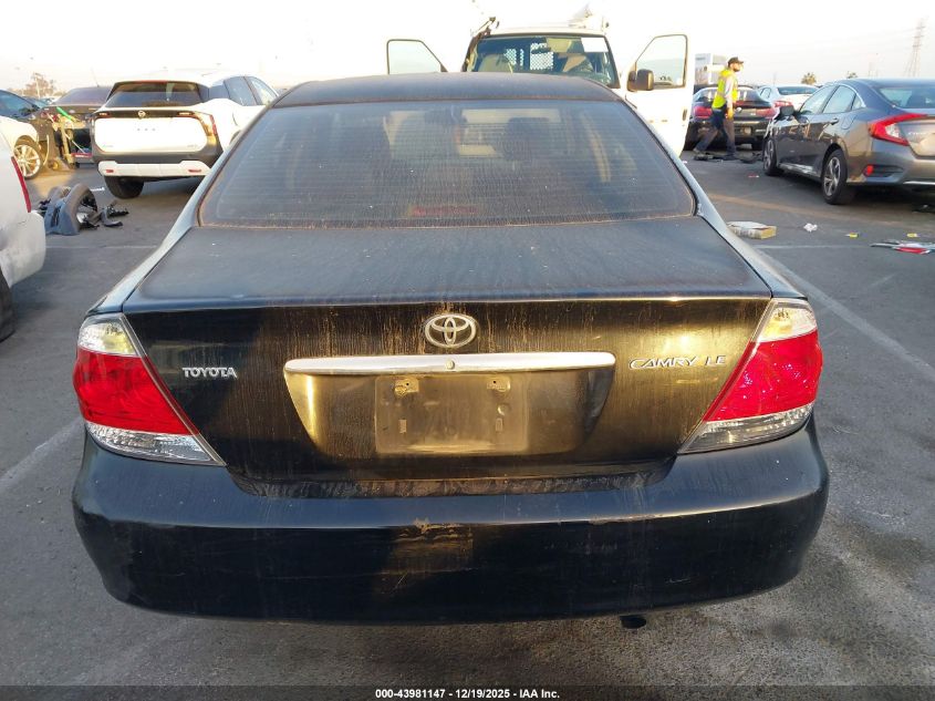 2005 Toyota Camry Le VIN: 4T1BE32K25U025004 Lot: 43981147