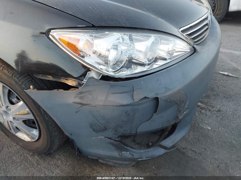 2005 Toyota Camry Le VIN: 4T1BE32K25U025004 Lot: 43981147