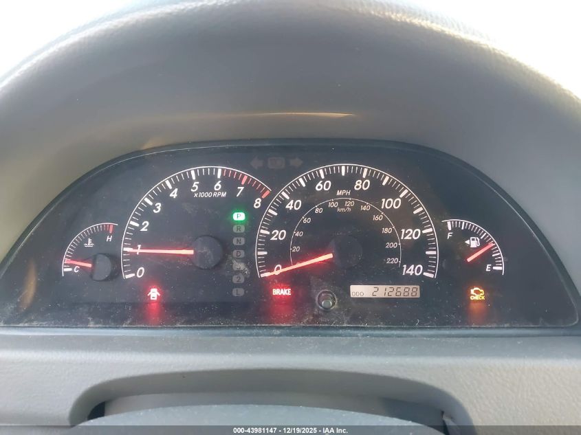 2005 Toyota Camry Le VIN: 4T1BE32K25U025004 Lot: 43981147