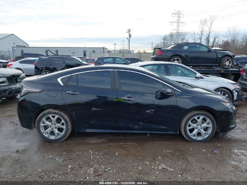 2018 Chevrolet Volt Premier VIN: 1G1RB6S56JU153580 Lot: 43981153