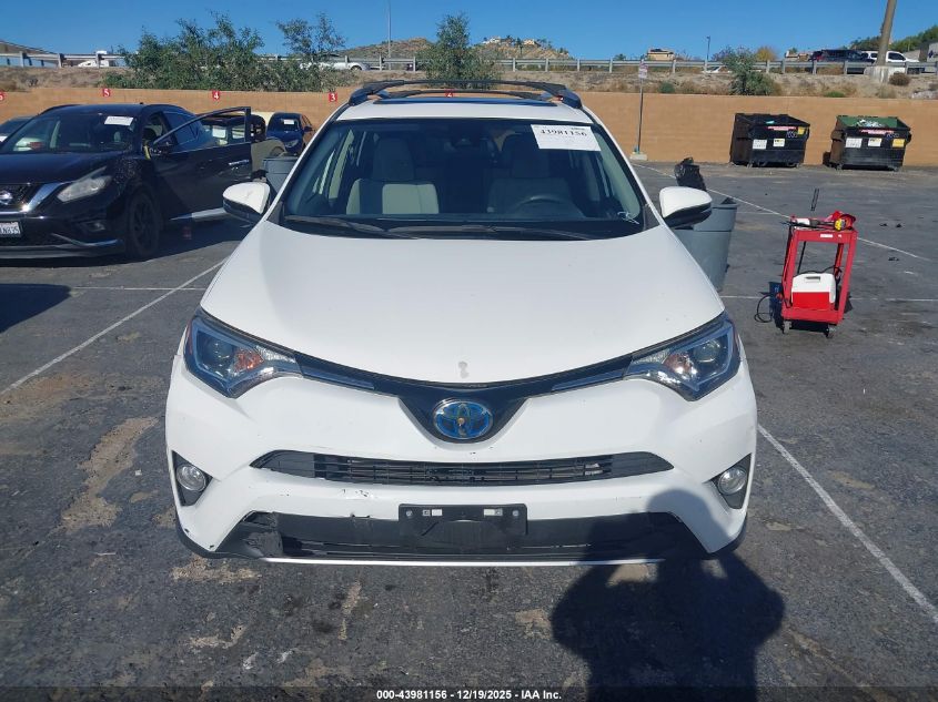 2018 Toyota Rav4 Hybrid Xle VIN: JTMRJREV5JD248395 Lot: 43981156