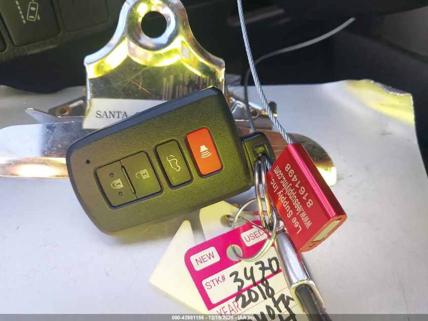 2018 Toyota Rav4 Hybrid Xle VIN: JTMRJREV5JD248395 Lot: 43981156