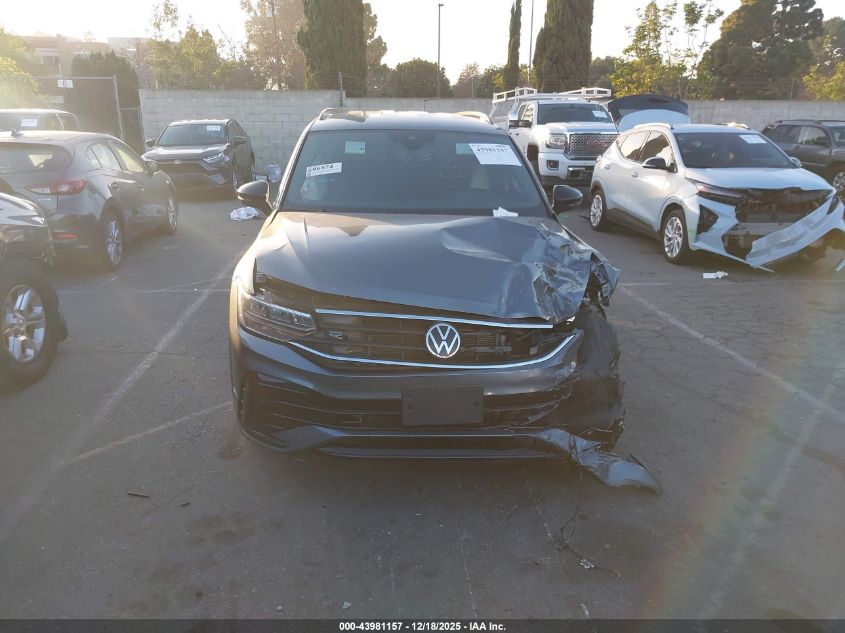 2022 Volkswagen Tiguan 2.0T Se R-Line Black VIN: 3VVCB7AX3NM023242 Lot: 43981157
