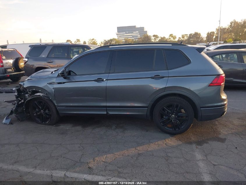 2022 Volkswagen Tiguan 2.0T Se R-Line Black VIN: 3VVCB7AX3NM023242 Lot: 43981157