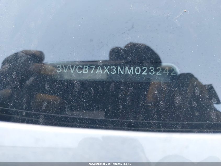 2022 Volkswagen Tiguan 2.0T Se R-Line Black VIN: 3VVCB7AX3NM023242 Lot: 43981157