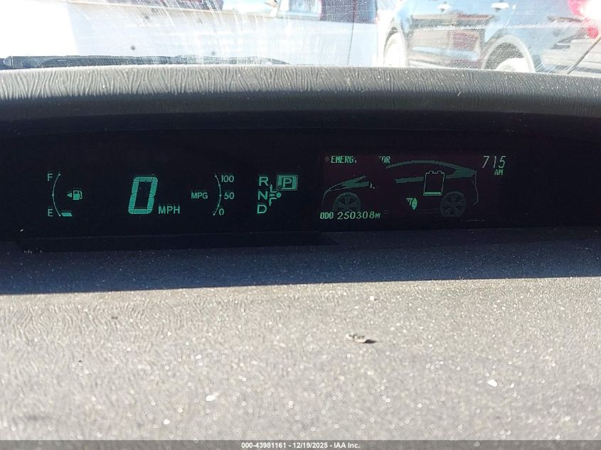 2010 Toyota Prius Iv VIN: JTDKN3DU9A0068193 Lot: 43981161