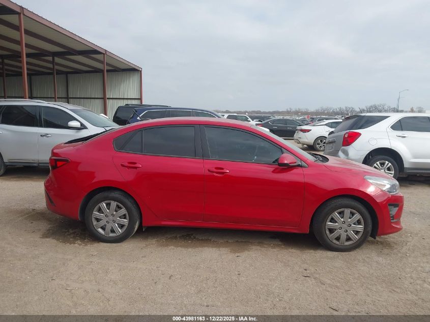 2023 Kia Rio S VIN: 3KPA24AD8PE584947 Lot: 43981163