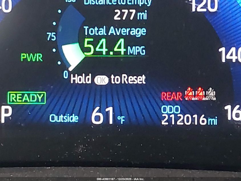 2021 Toyota Corolla Hybrid Le VIN: JTDEAMDE3MJ032859 Lot: 43981167