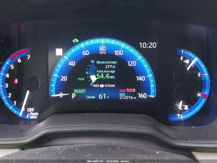 2021 Toyota Corolla Hybrid Le VIN: JTDEAMDE3MJ032859 Lot: 43981167