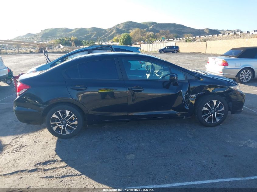 2014 Honda Civic Ex VIN: 19XFB2F80EE257669 Lot: 43981169