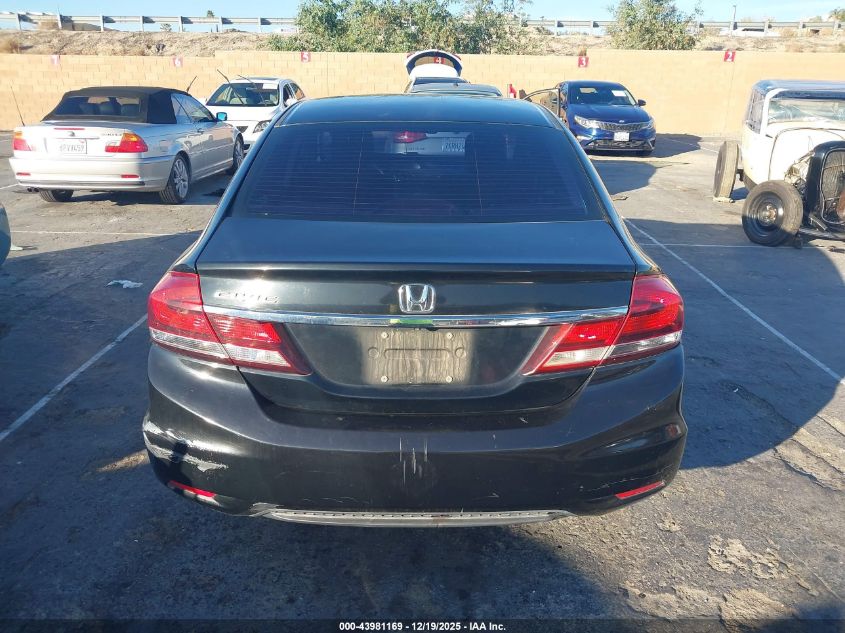 2014 Honda Civic Ex VIN: 19XFB2F80EE257669 Lot: 43981169