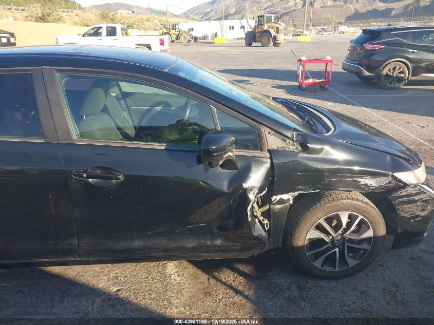 2014 Honda Civic Ex VIN: 19XFB2F80EE257669 Lot: 43981169