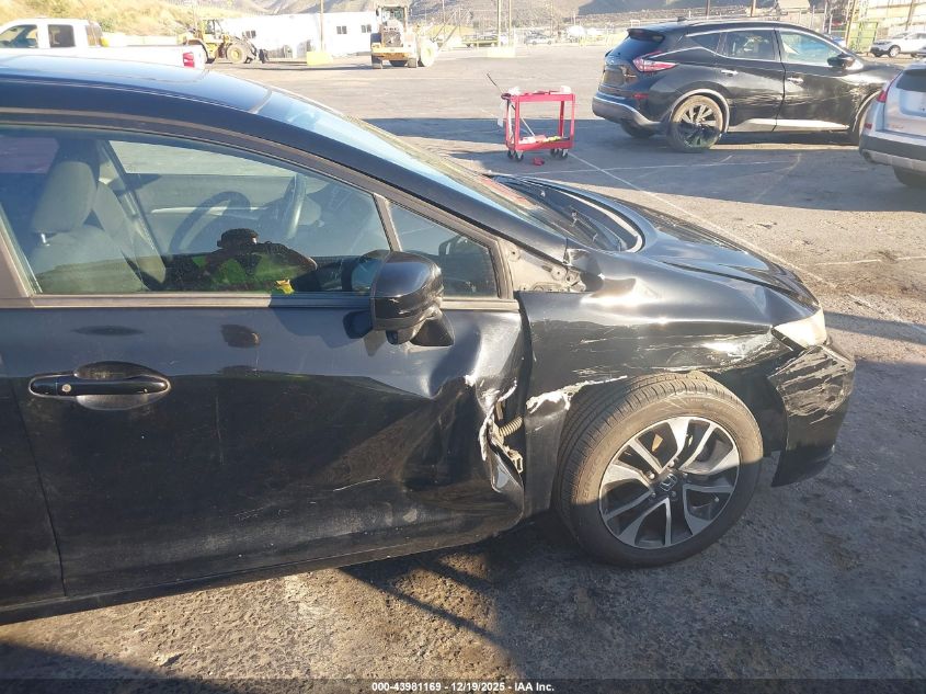 2014 Honda Civic Ex VIN: 19XFB2F80EE257669 Lot: 43981169