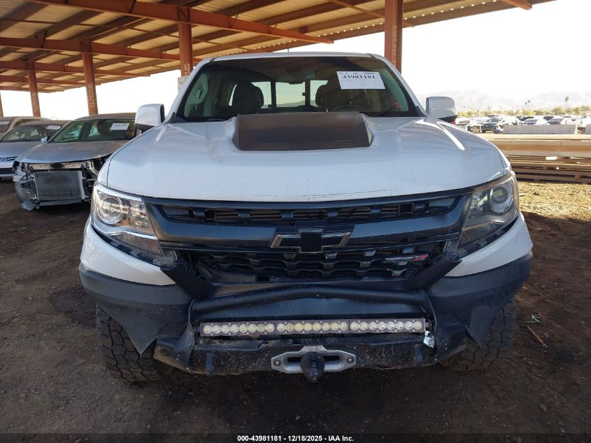2018 Chevrolet Colorado Zr2 VIN: 1GCPTEE18J1267208 Lot: 43981181