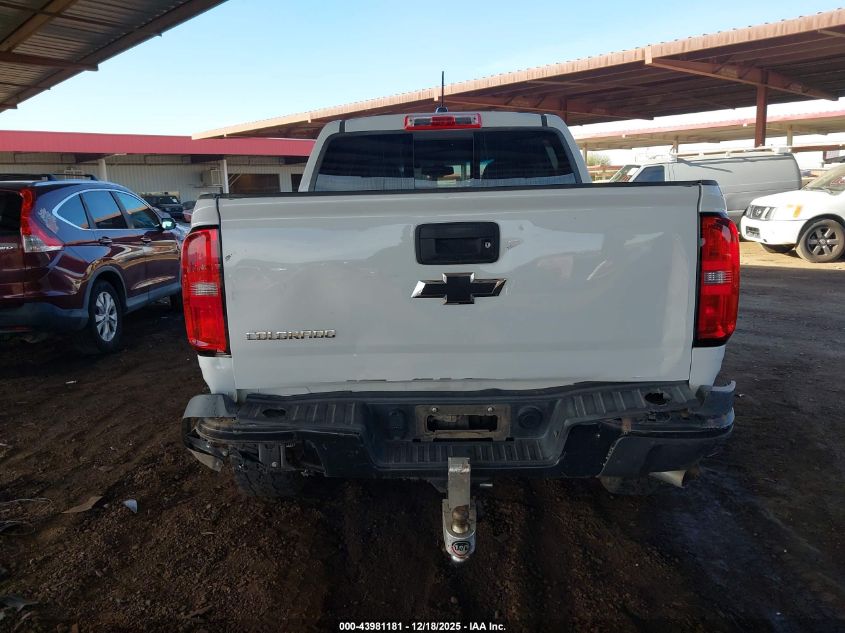 2018 Chevrolet Colorado Zr2 VIN: 1GCPTEE18J1267208 Lot: 43981181