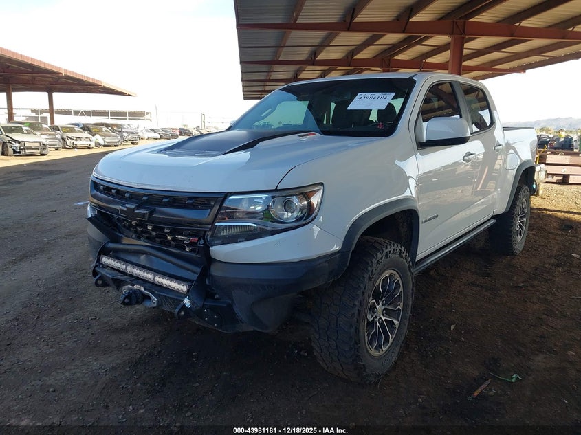VIN 1GCPTEE18J1267208 2018 CHEVROLET COLORADO ZR2