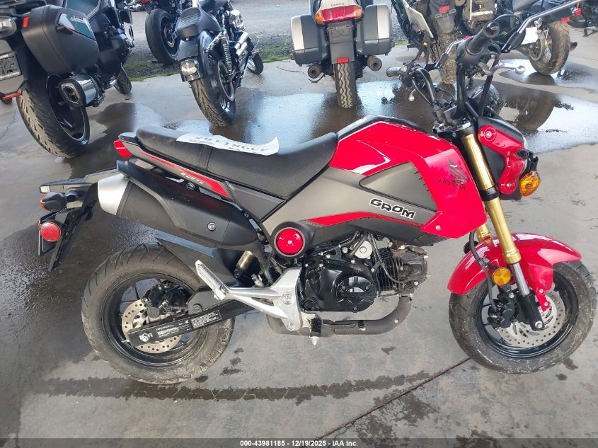 2015 Honda Grom 125 VIN: MLHJC6111F5101627 Lot: 43981185