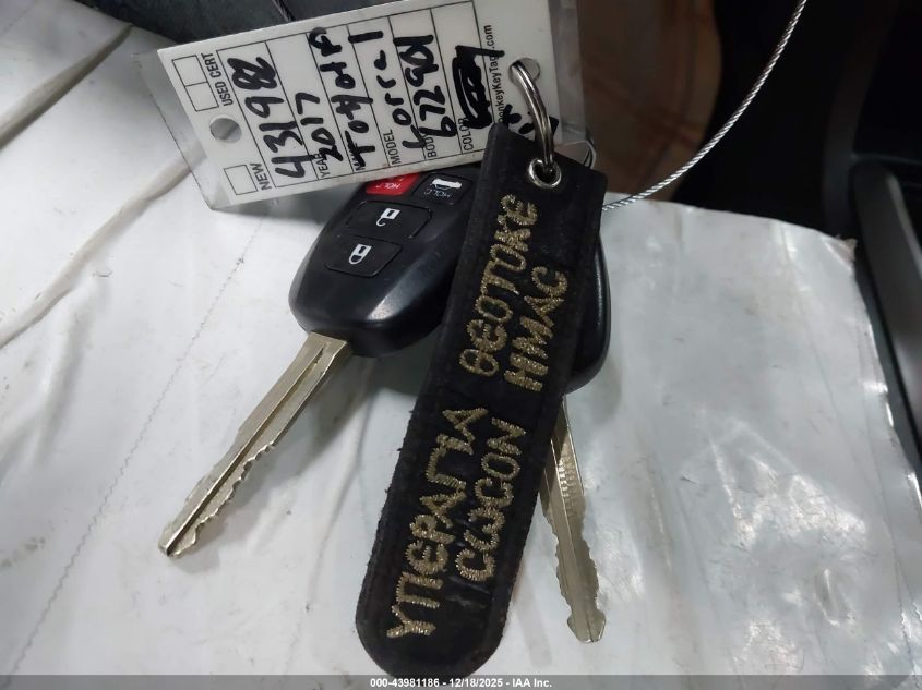 2017 Toyota Corolla Le VIN: 5YFBURHE8HP622901 Lot: 43981186