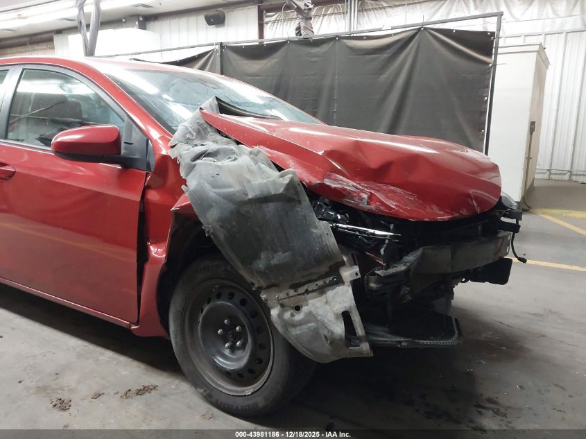 2017 Toyota Corolla Le VIN: 5YFBURHE8HP622901 Lot: 43981186