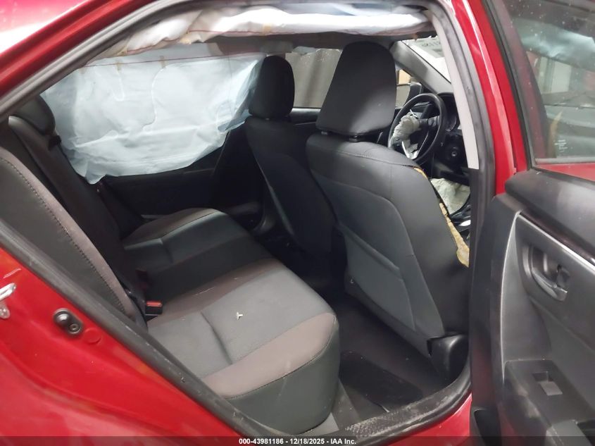 2017 Toyota Corolla Le VIN: 5YFBURHE8HP622901 Lot: 43981186