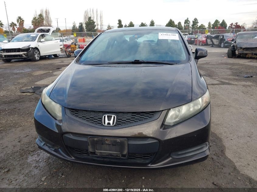 2013 Honda Civic Lx VIN: 2HGFG3B51DH511977 Lot: 43981200