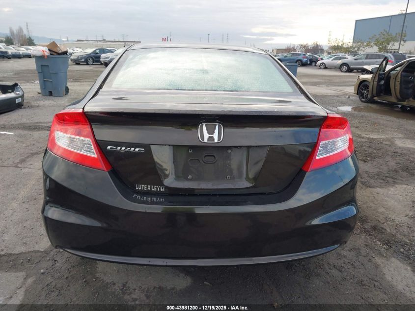 2013 Honda Civic Lx VIN: 2HGFG3B51DH511977 Lot: 43981200