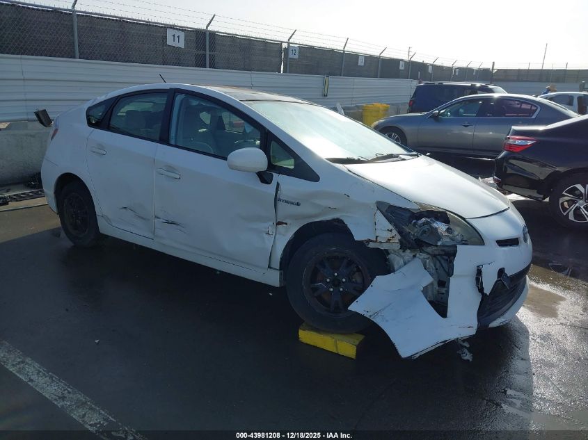 2012 Toyota Prius Three VIN: JTDKN3DU8C5520429 Lot: 43981208