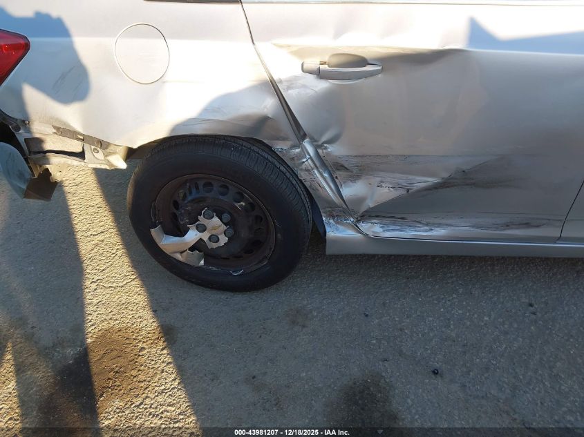 2012 Chevrolet Cruze Ls VIN: 1G1PC5SH4C7405563 Lot: 43981207