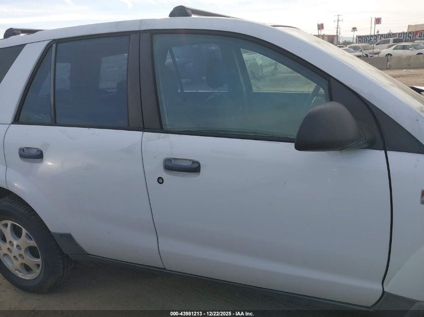 2002 Saturn Vue VIN: 5G7CZ63B22S829578 Lot: 43981213