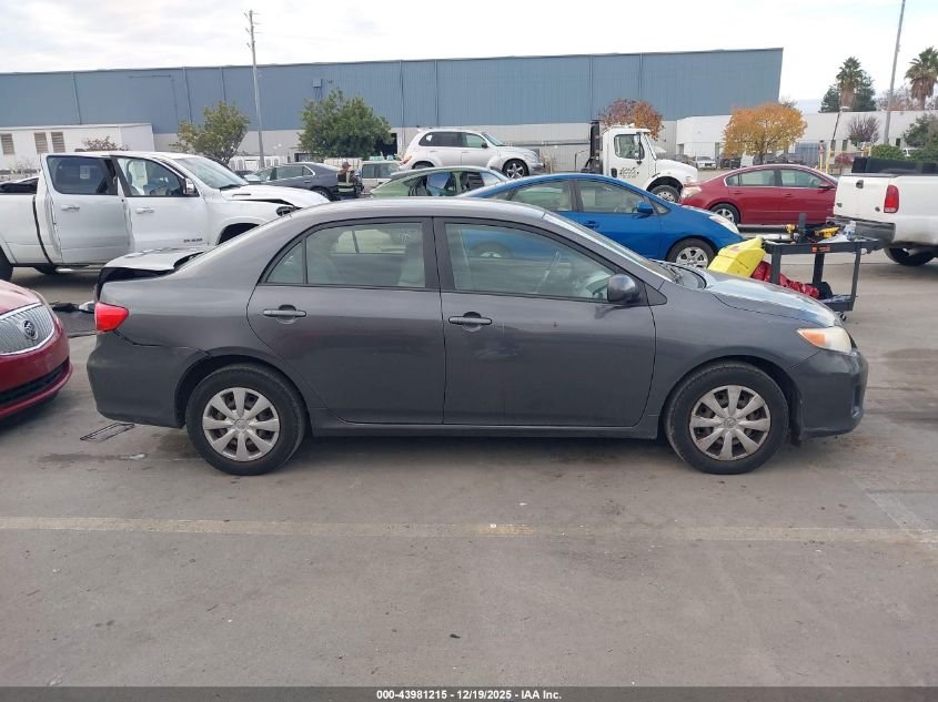 2011 Toyota Corolla Le VIN: JTDBU4EEXB9166016 Lot: 43981215