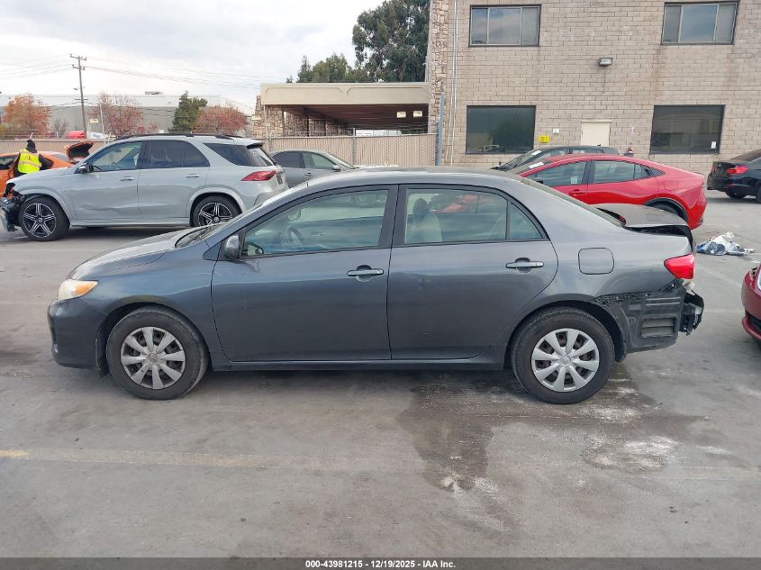 2011 Toyota Corolla Le VIN: JTDBU4EEXB9166016 Lot: 43981215