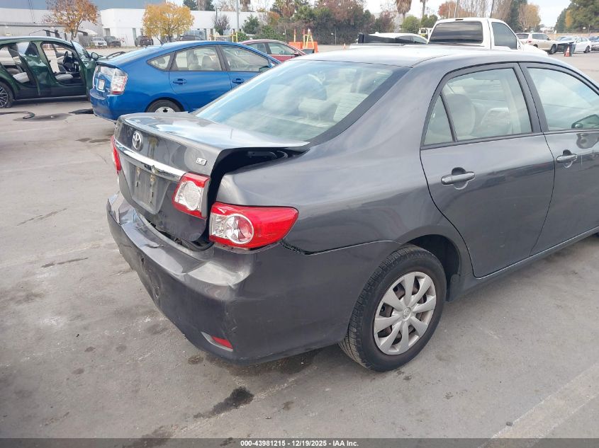 2011 Toyota Corolla Le VIN: JTDBU4EEXB9166016 Lot: 43981215