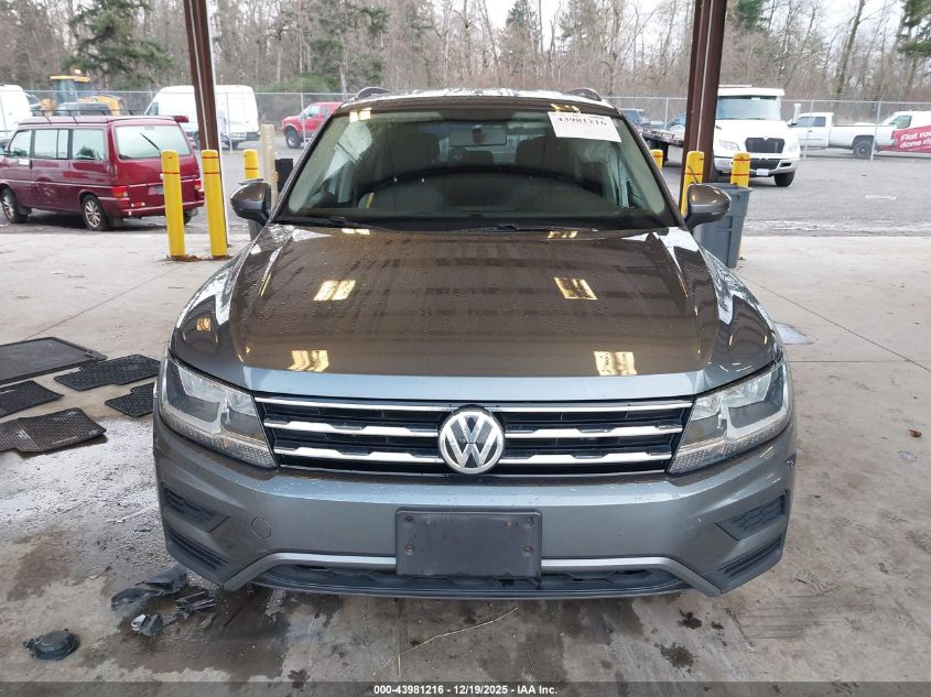 2020 Volkswagen Tiguan 2.0T S VIN: 3VV0B7AX6LM176925 Lot: 43981216