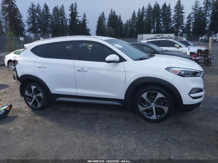 2017 Hyundai Tucson Sport VIN: KM8J3CA2XHU396337 Lot: 43981219