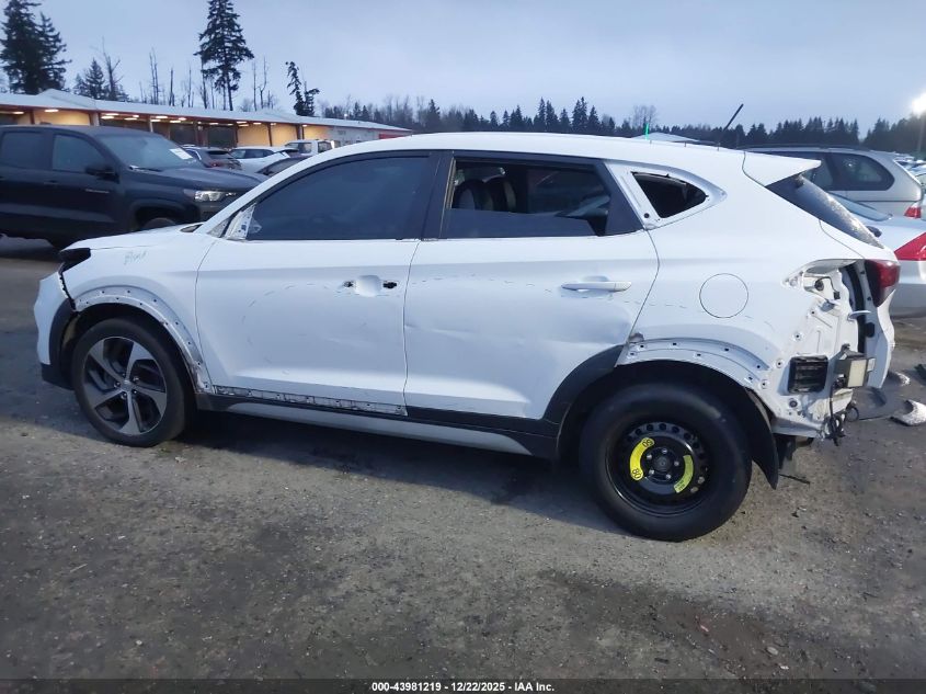 2017 Hyundai Tucson Sport VIN: KM8J3CA2XHU396337 Lot: 43981219