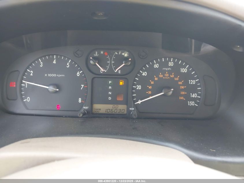 2005 Kia Optima Ex/Lx VIN: KNAGD126255398992 Lot: 43981220