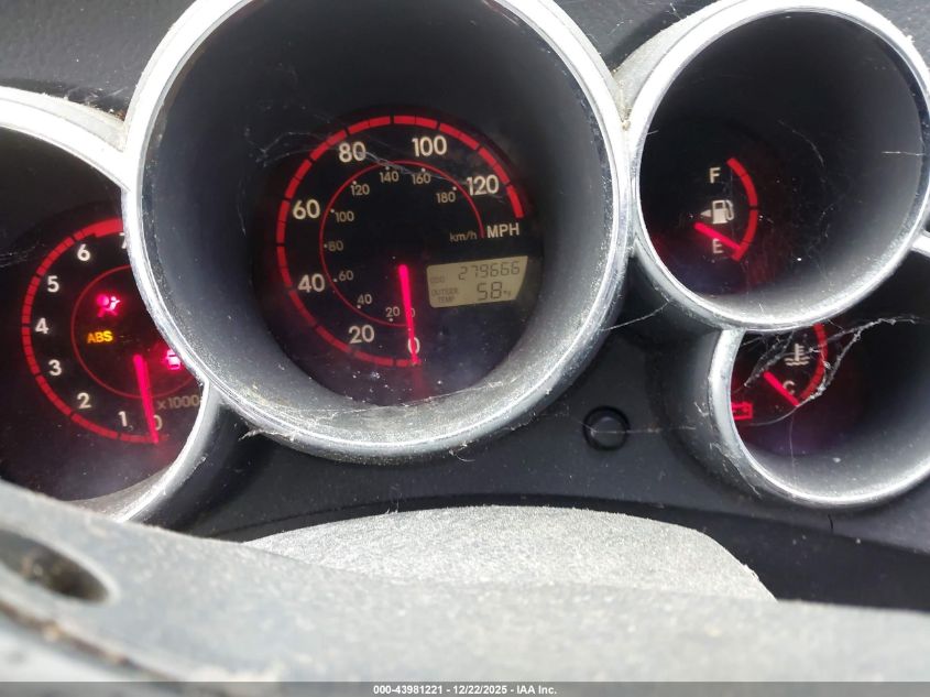 2004 Pontiac Vibe VIN: 5Y2SM62854Z435262 Lot: 43981221