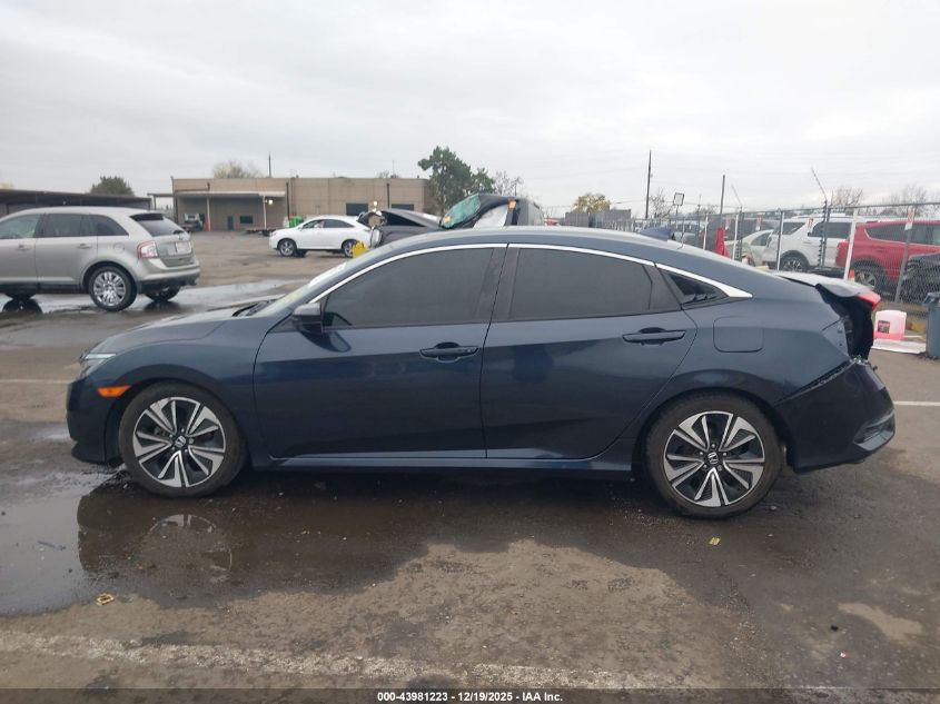 2017 Honda Civic Ex-T VIN: 19XFC1F30HE206835 Lot: 43981223