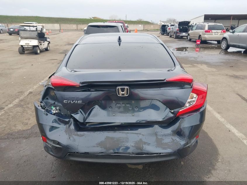 2017 Honda Civic Ex-T VIN: 19XFC1F30HE206835 Lot: 43981223