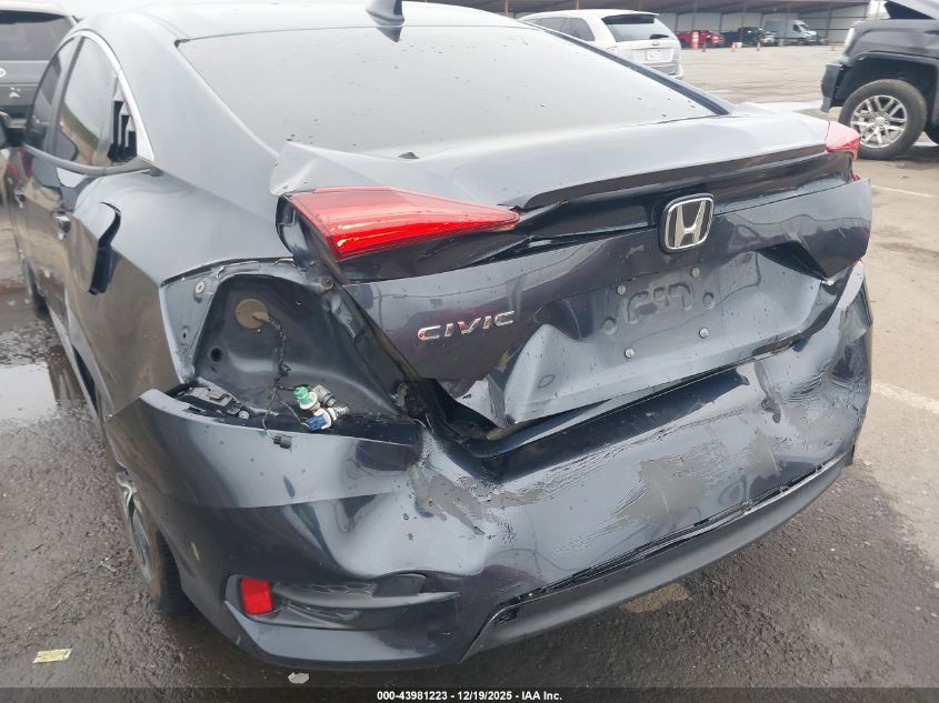 2017 Honda Civic Ex-T VIN: 19XFC1F30HE206835 Lot: 43981223