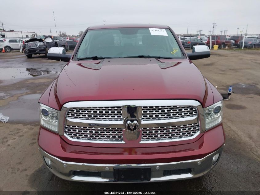 2017 Ram 1500 Laramie 4X4 5'7 Box VIN: 1C6RR7NM8HS875724 Lot: 43981224