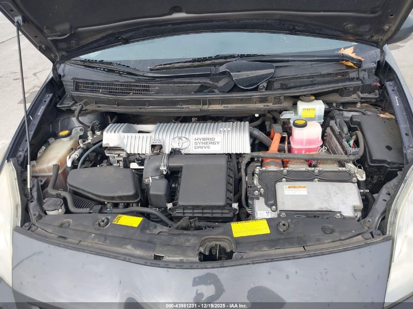 2011 Toyota Prius Two VIN: JTDKN3DUXB1420161 Lot: 43981231