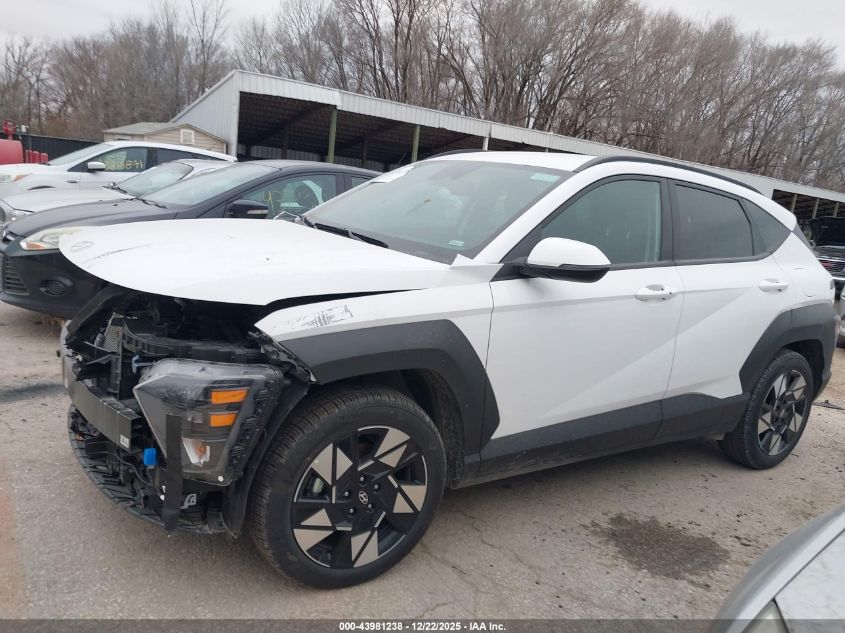2025 Hyundai Kona Sel VIN: KM8HB3AB9SU301615 Lot: 43981238