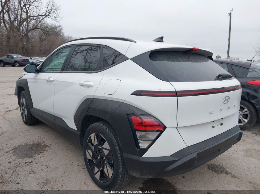 2025 Hyundai Kona Sel VIN: KM8HB3AB9SU301615 Lot: 43981238