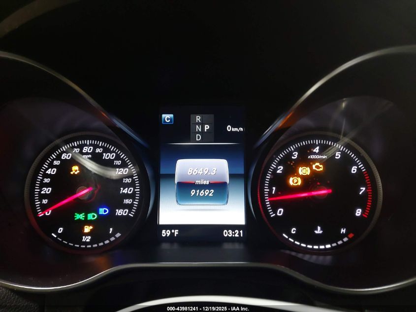 2018 Mercedes-Benz C 300 VIN: WDDWJ4JBXJF745972 Lot: 43981241