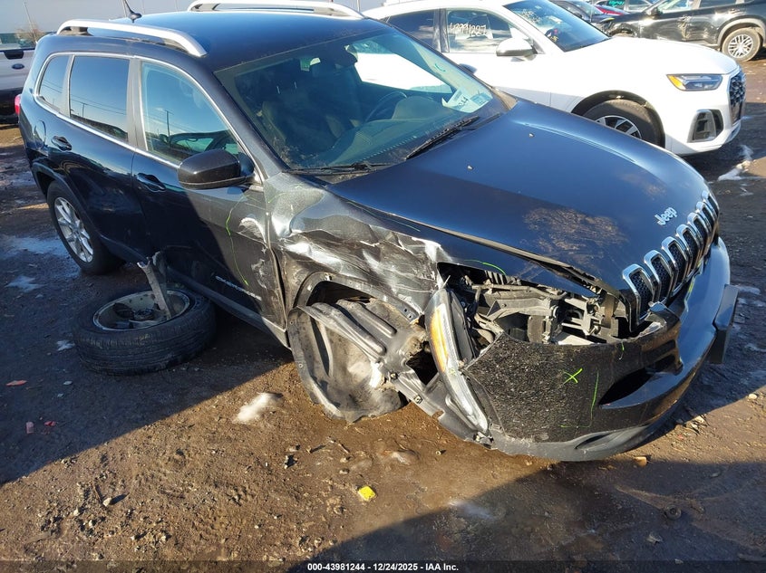 1C4PJLCB8EW123432 2014 Jeep Cherokee Latitude auction photo 1