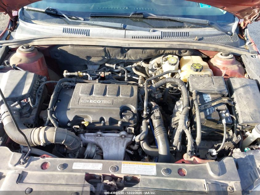 2013 Chevrolet Cruze Lt VIN: 1G1PK5SB3D7210649 Lot: 43981250