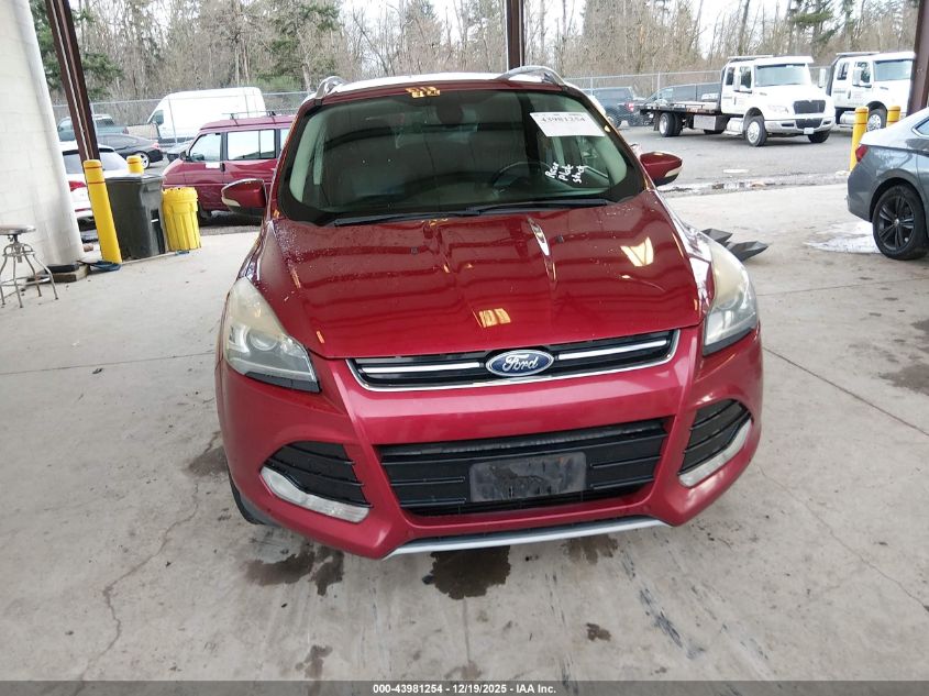 2014 Ford Escape Titanium VIN: 1FMCU9J90EUE37561 Lot: 43981254